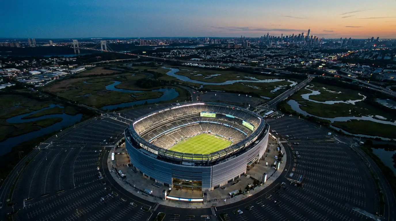 MetLife Stadium en East Rutherford, sede de la final del Mundial 2026